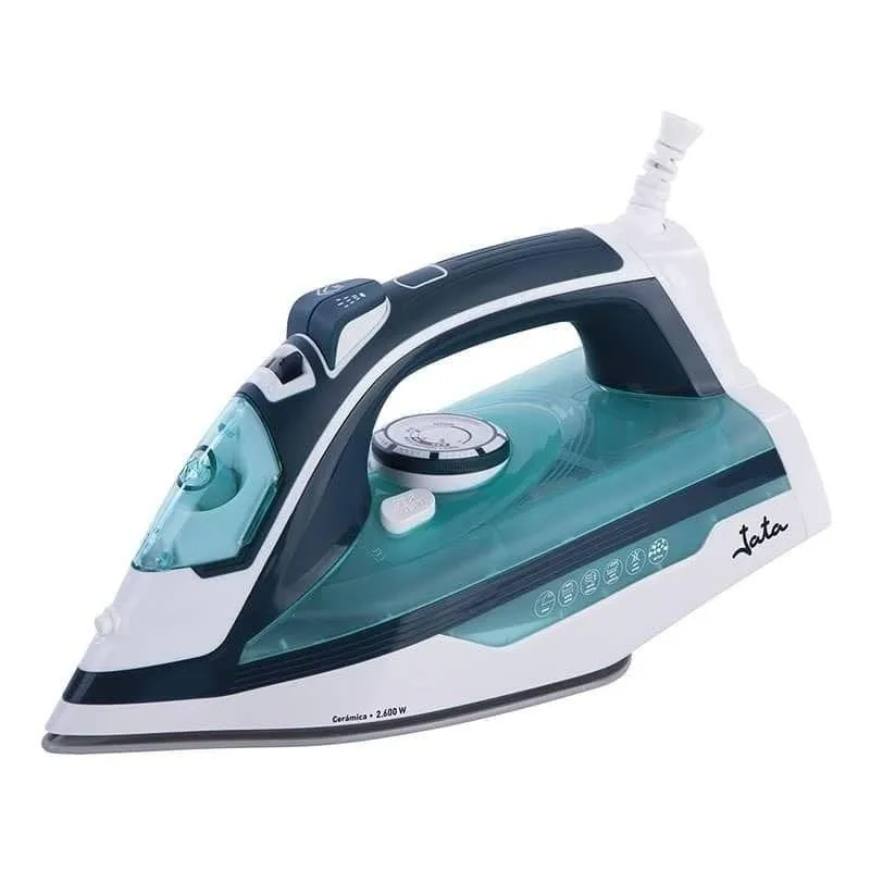 Ferro da stiro Jata PL598C 2600W Suola Ceramica Anticalcare Antigoccia