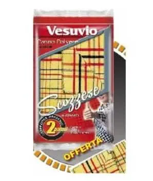 Panno Polvere Scozzese VESUVIO - Set di 2 Pezzi per la Casa