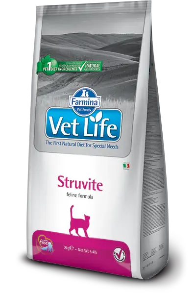 Farmina Vet Life Feline Struvite 2 kg - Dieta veterinaria per gatti