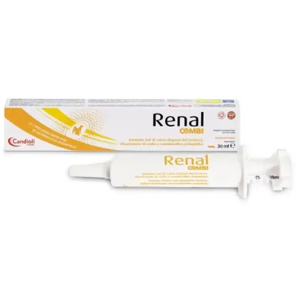 Candioli Pharma Renal Combi Supporto renale Pasta per cani e gatti 30 ml - Integratori per gatti