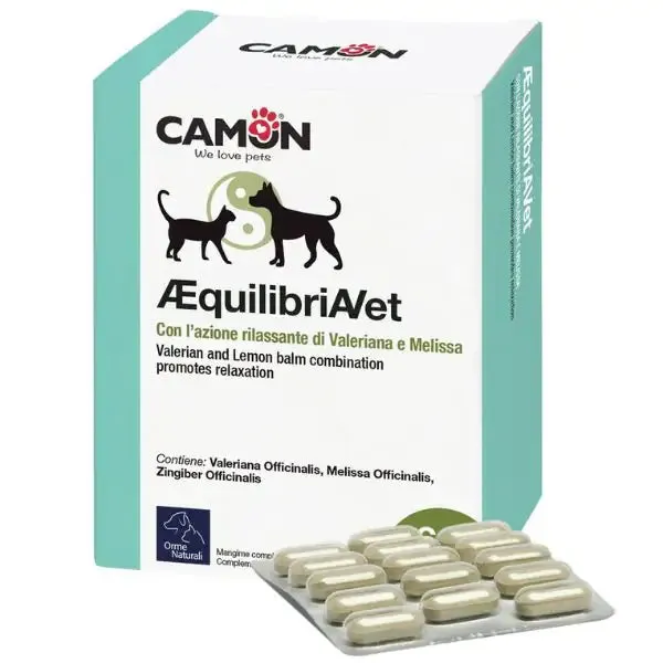 Orme Naturali AEquilibriAVet Azione neorilassante Compresse per cani e gatti 60 Compresse - Integratori per cani