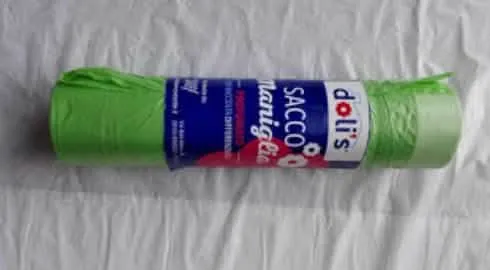 Sacchetti Profumati Verde con Manici - 15 Pezzi