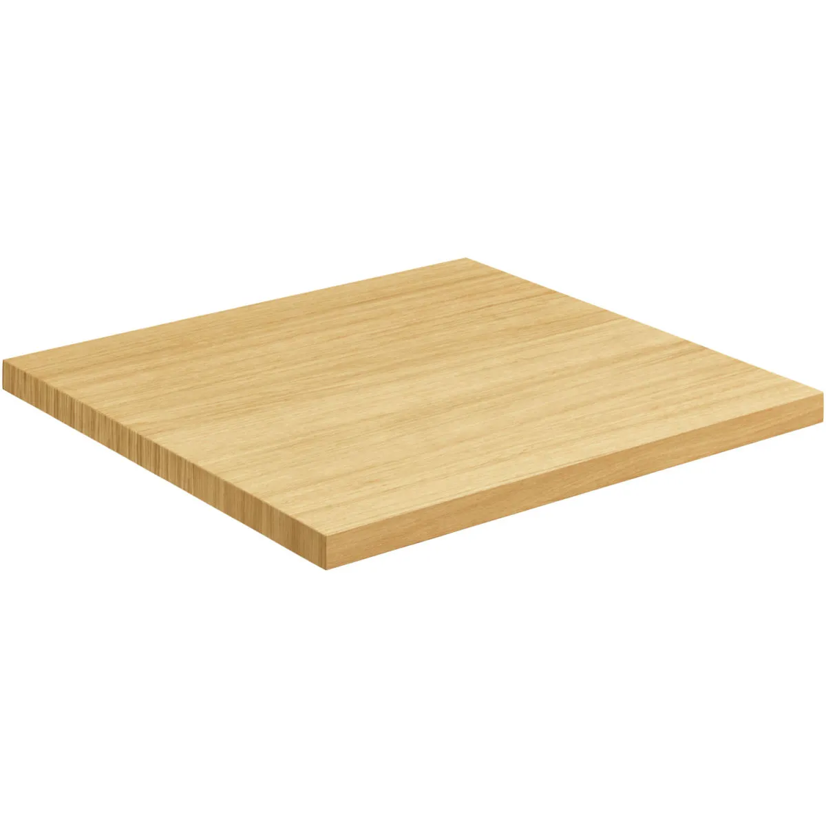 VEGA Piano per tavolo Sumba quadrato; 50x50 cm (LxL); quercia/naturale; quadrata