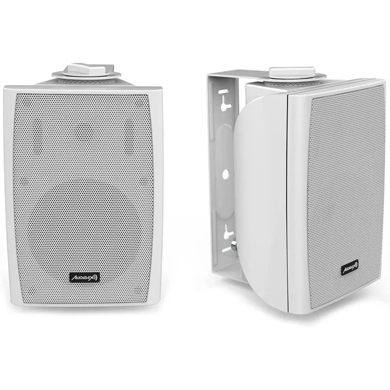 Audibax Elipse 6 Coppia di altoparlanti con supporto a parete 2 vie 40W Bianco