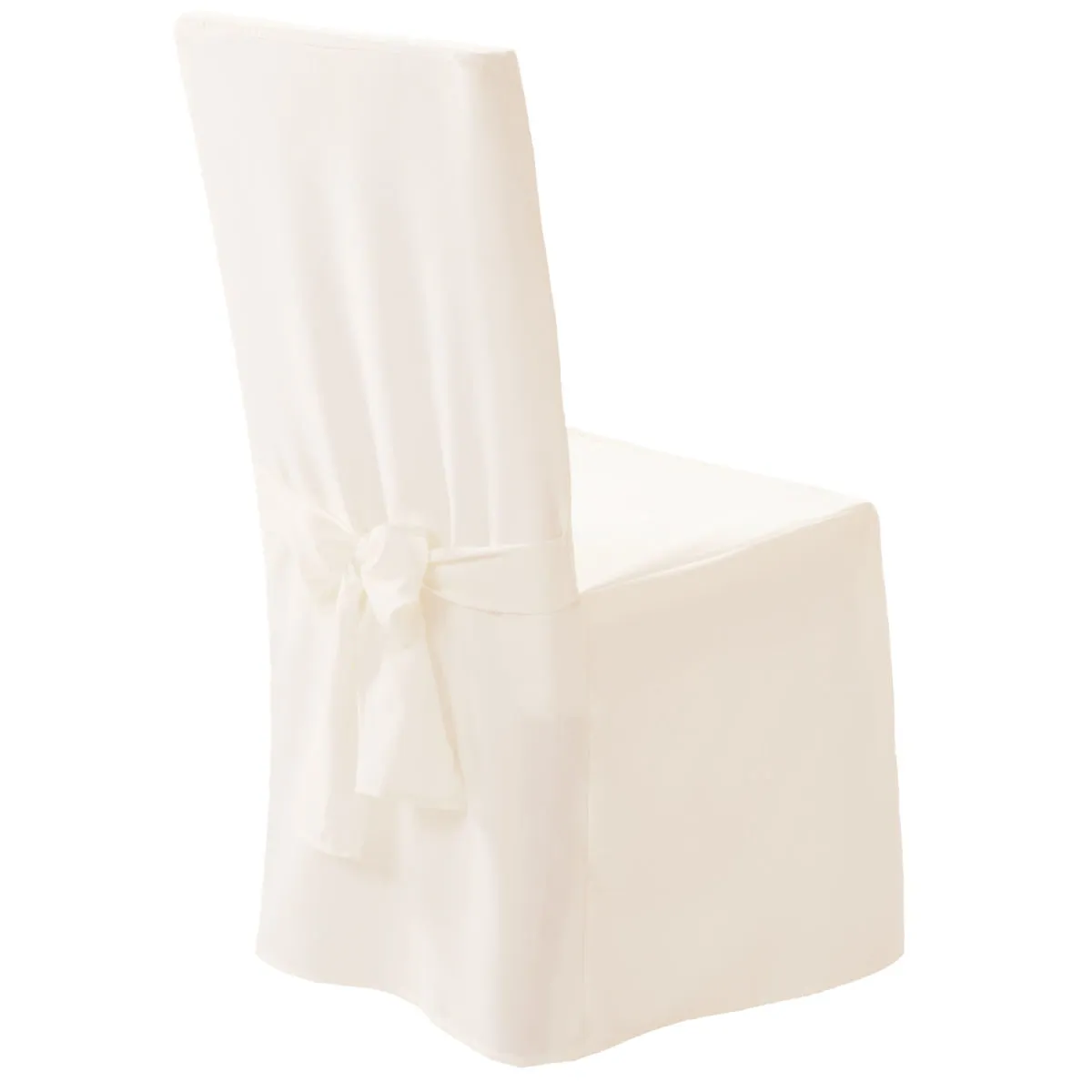 ERWIN M. Coprisedia catering Homero con fiocco; 44x40x95 cm (LxLxH); bianco crema