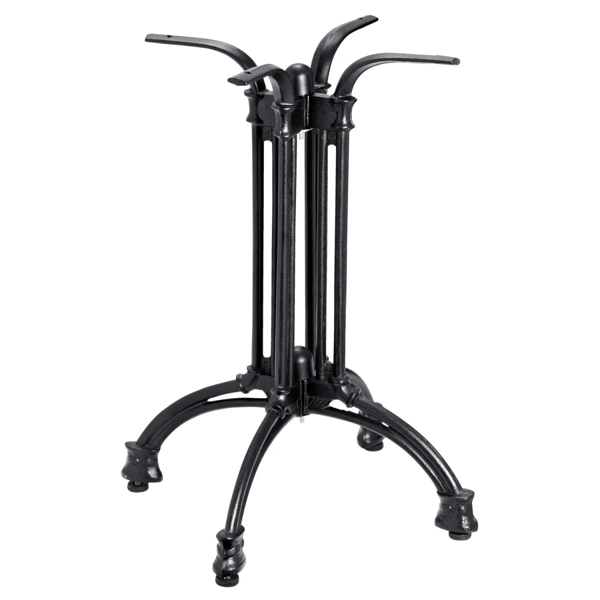VEGA Base per tavolo Elegance; 44x44x72 cm (LxLxH); nero