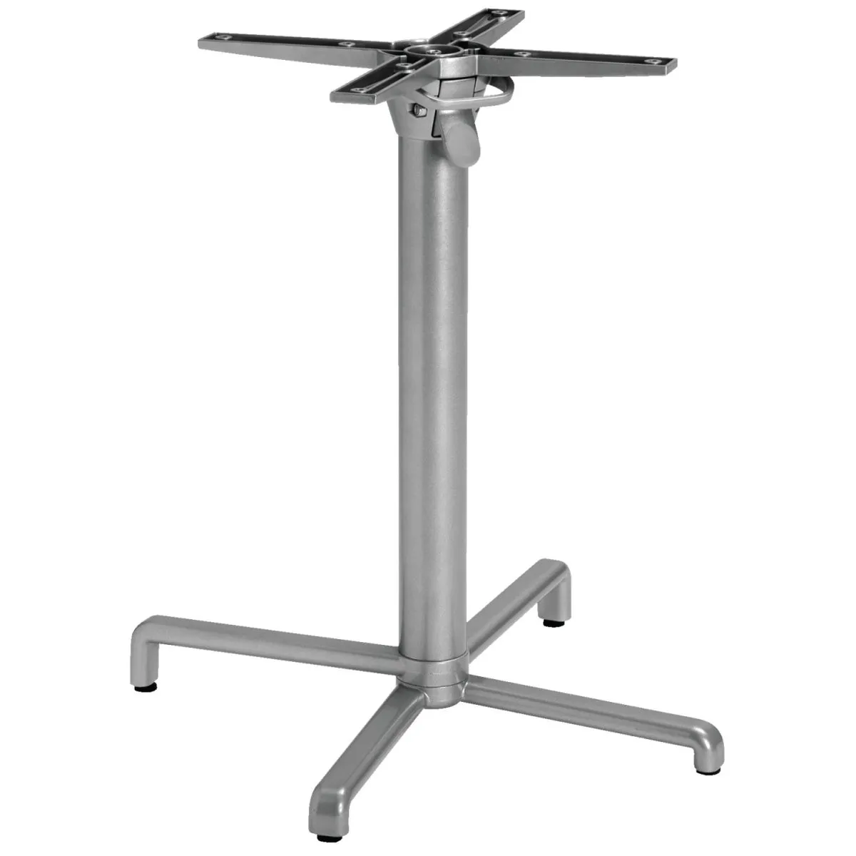 Nardi Base tavolo pieghevole da esterno Scudo; 52x48x70.5 cm (LxLxH); argento