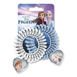 Set elastici capelli 2 pz Frozen spirale