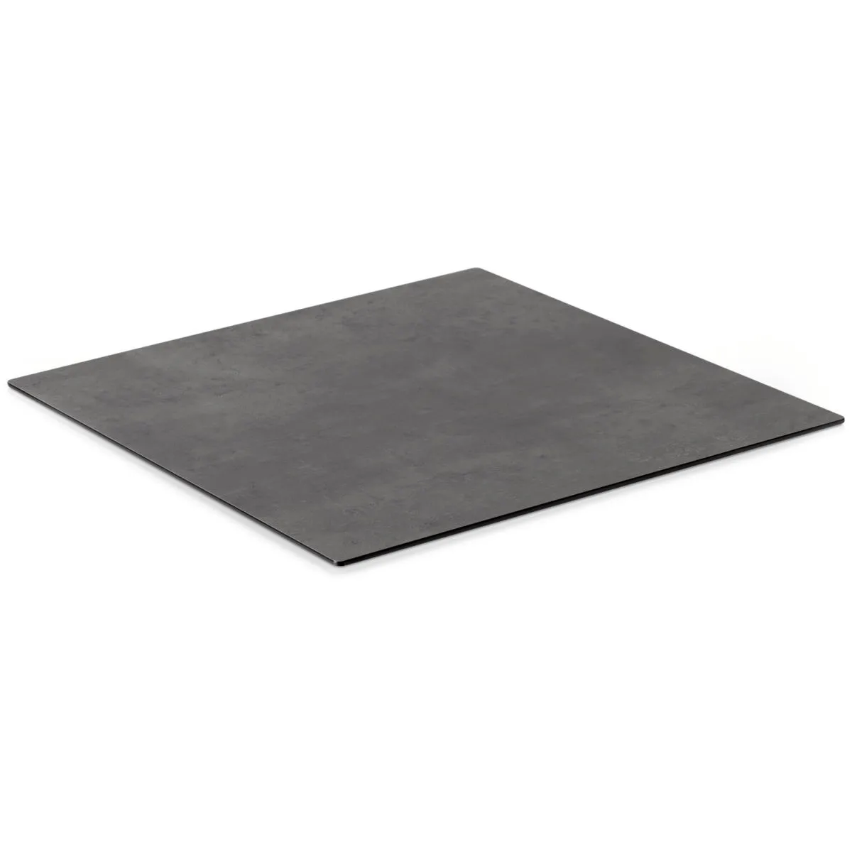 VEGA Piano per tavolo da esterno in HPL Lift quadrato; 68x68 cm (LxL); cemento; quadrata