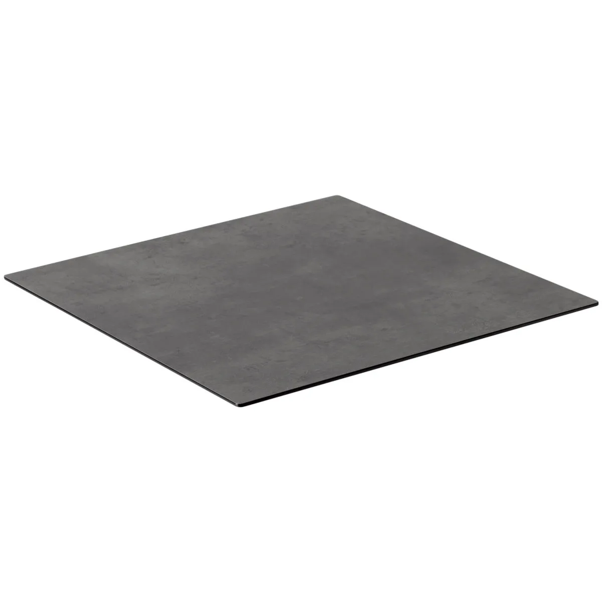 VEGA Piano per tavolo da esterno in HPL Lift quadrato; 80x80 cm (LxL); cemento; quadrata
