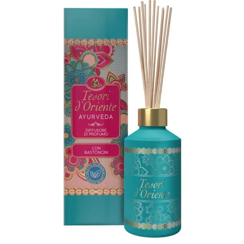 Diffusore per Ambienti Tesori Deo Casa Ayurveda con Bastoncini