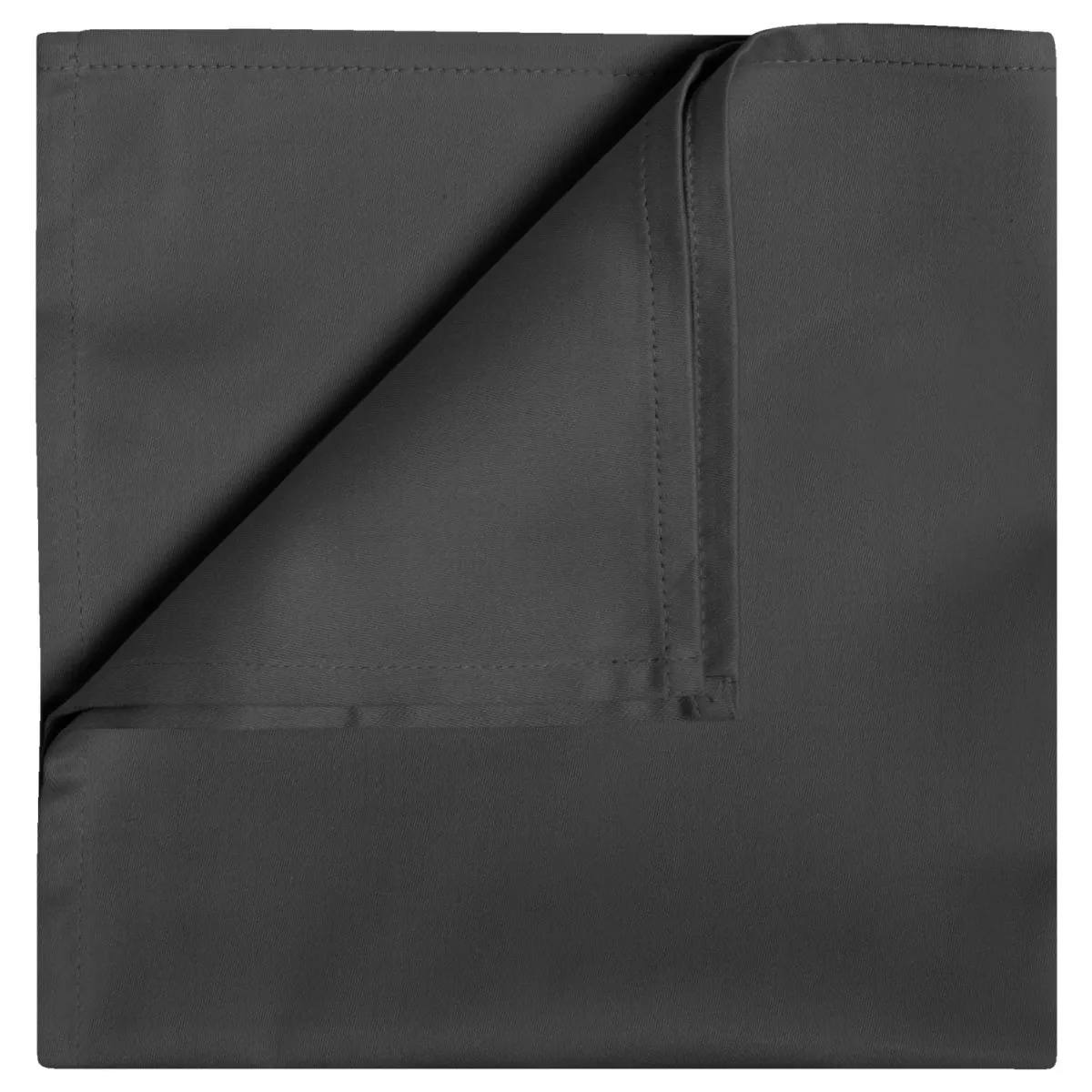 6x ERWIN M. Tovagliolo Colore; 50x50 cm (LxL); grigio scuro; 6 pz. / Pacco