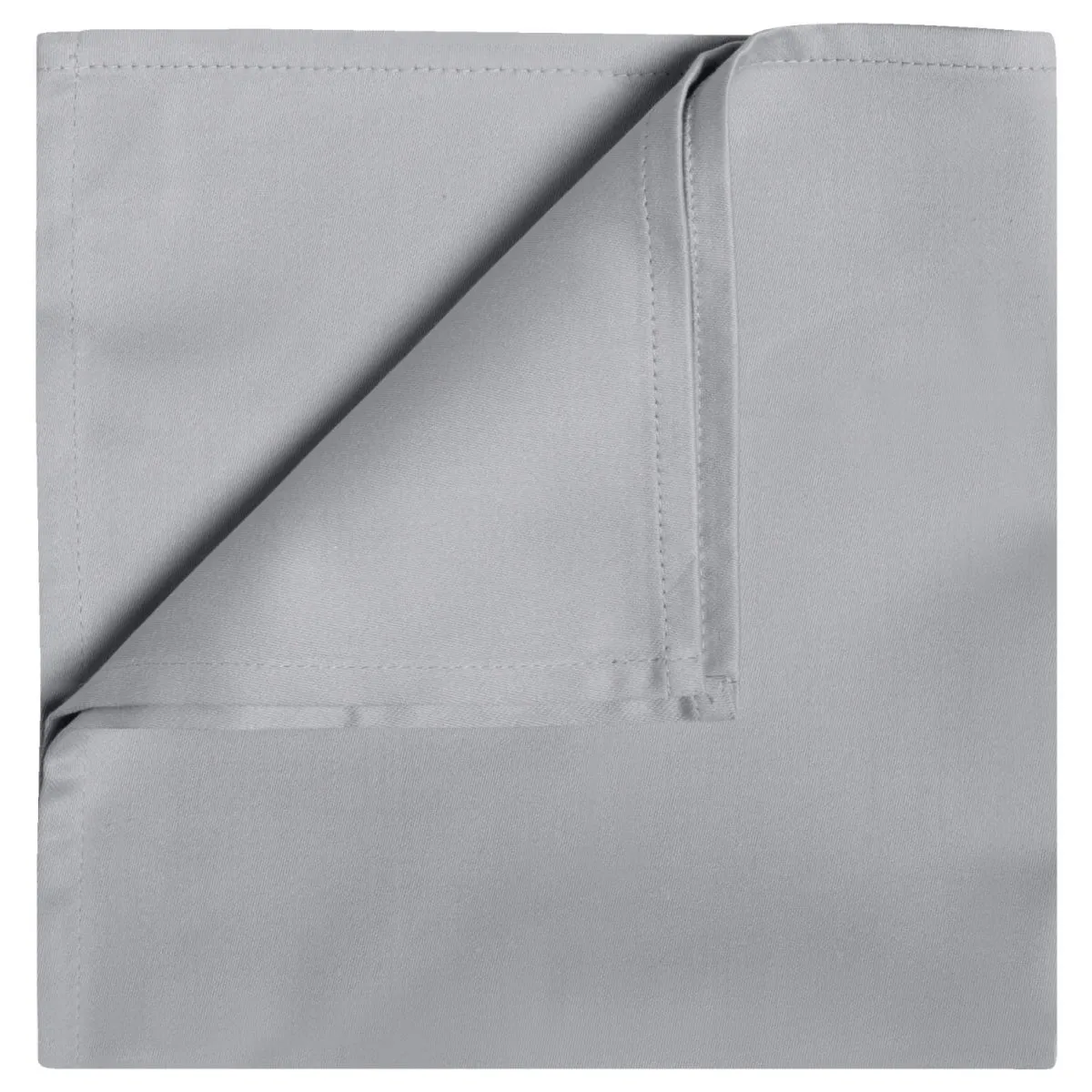 6x ERWIN M. Tovagliolo Colore; 50x50 cm (LxL); grigio chiaro; 6 pz. / Pacco