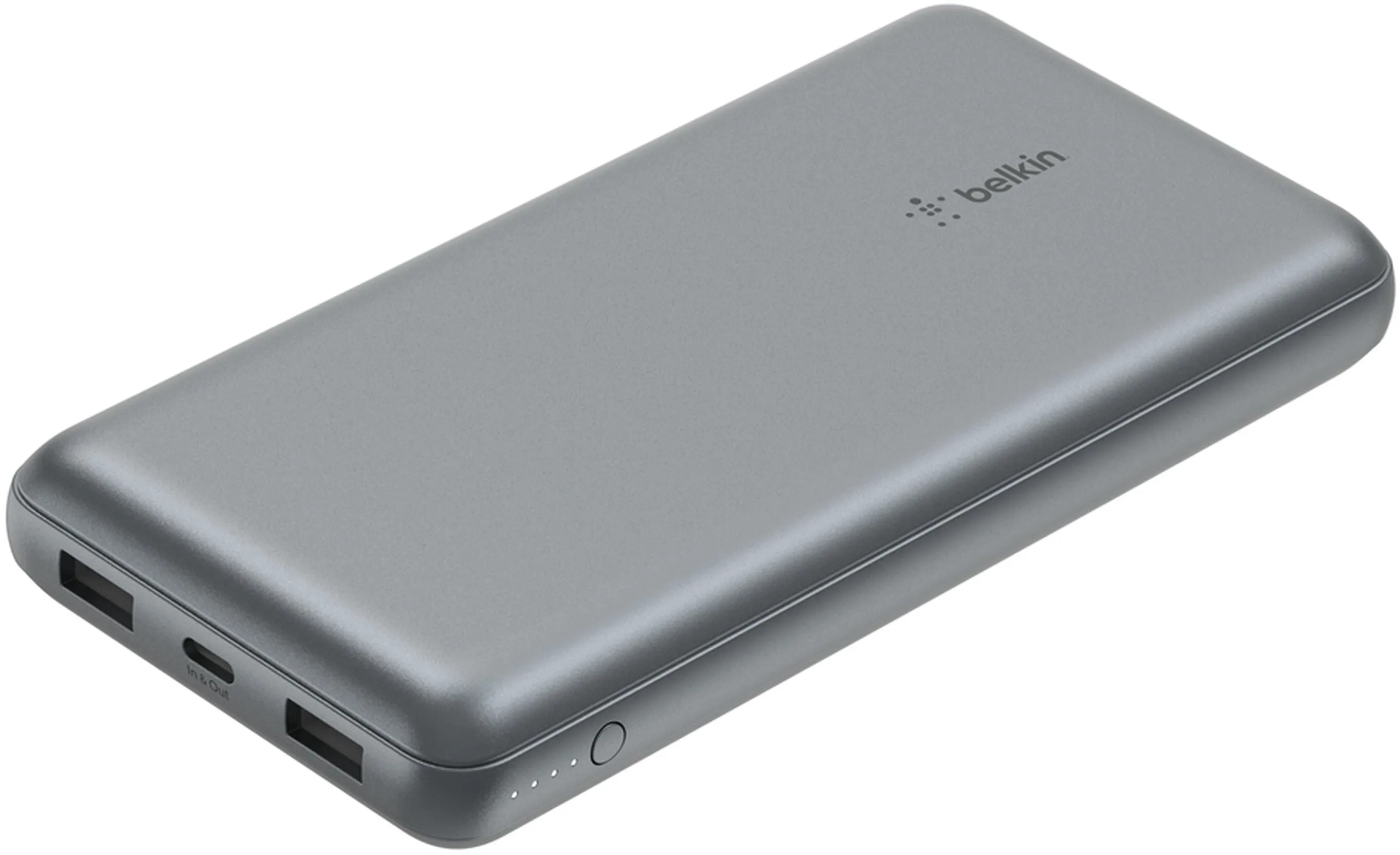 Batteria Esterna Belkin BoostCharge Pro, 20000mAh, 15W, 1 x USB-C - 2 x USB-A, Grigio BPB012btGY