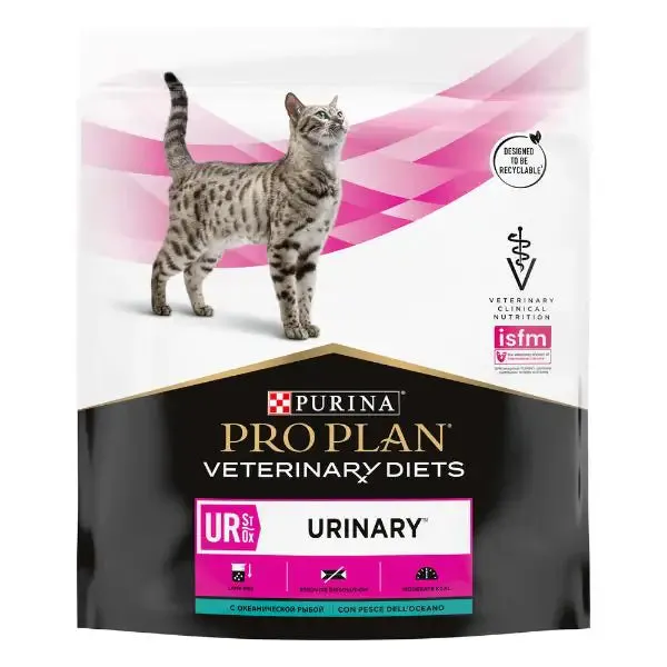 Purina Pro Plan Veterinary Diets UR urinary al Pesce Oceanico 350 gr - Dieta veterinaria per gatti