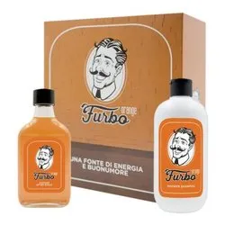 Vintage orange after shave cofanetto