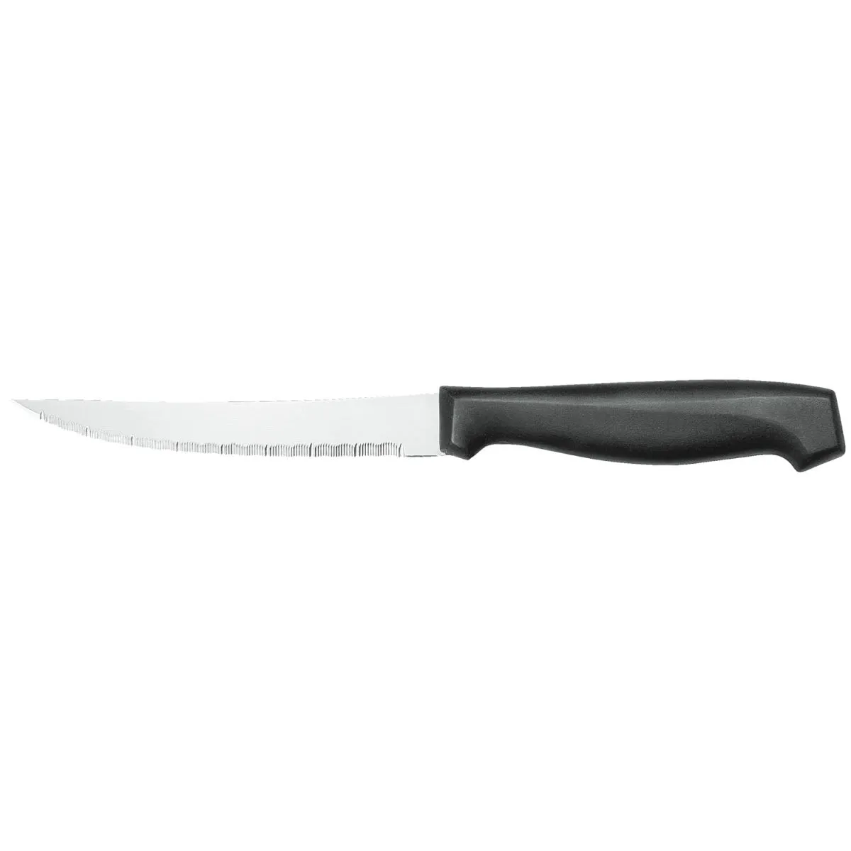 12x PULSIVA Coltello pizza York; 22 cm (L); nero/argento; 12 pz. / Pacco