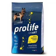 Prolife Smart Cane Adult Medium/Large Pollo e Riso 12 kg - Croccantini per cani