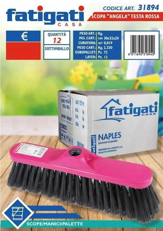 Scopa Angela Fatigati per Pulizie Efficaci