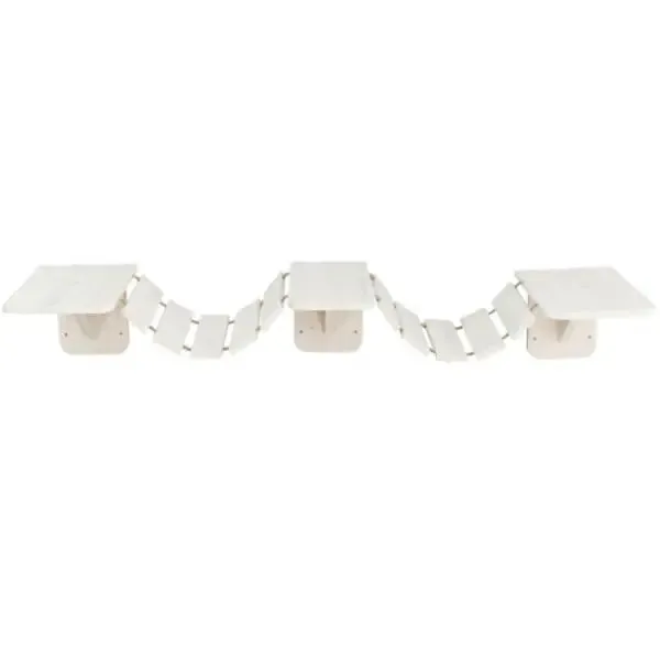 Ponte tibetano fissaggio a muro per gatti Trixie Misura 150x30 cm - Giochi per gatti