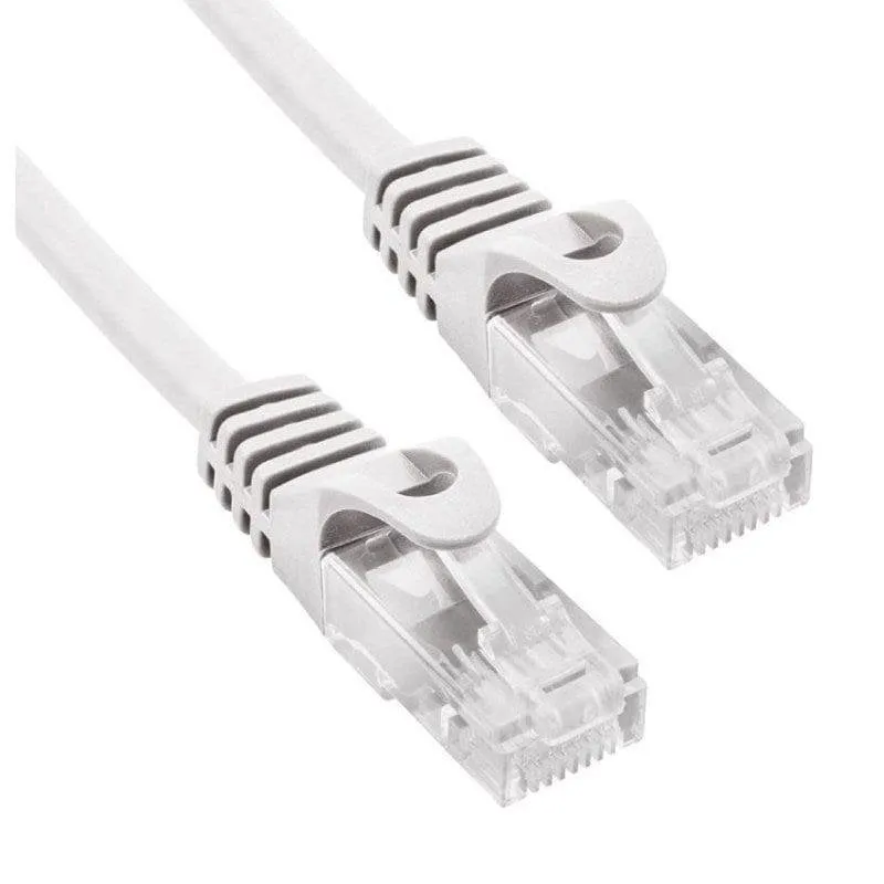 Cavo di rete Phasak PHK 1551 RJ45 Cat.6 U/UTP 1.5m Grigio CCA AWG26