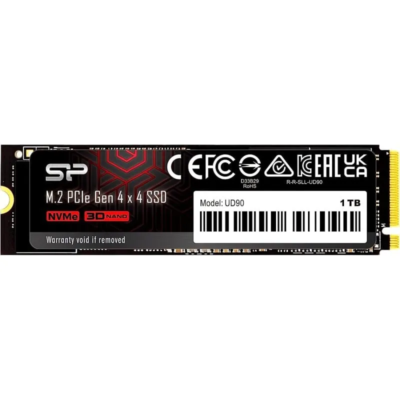 Silicon Power UD90 SSD da 1 TB M.2 NVMe PCIe Gen 4x4