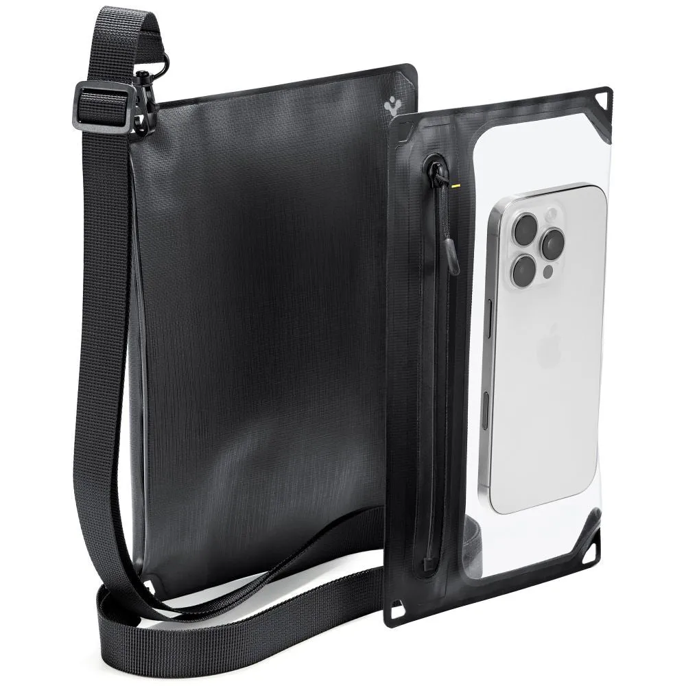 Borsa e Custodia Waterproof Universale Spigen Crossbag, Nera AMP09746