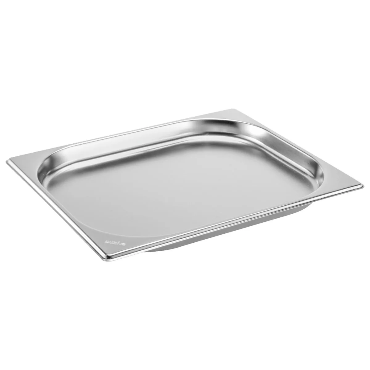 PULSIVA Contenitore gastronorm 1/2 Basic; GN 1/2, 1.2 l, 32.5x26.5x2 cm (LxLxP); argento