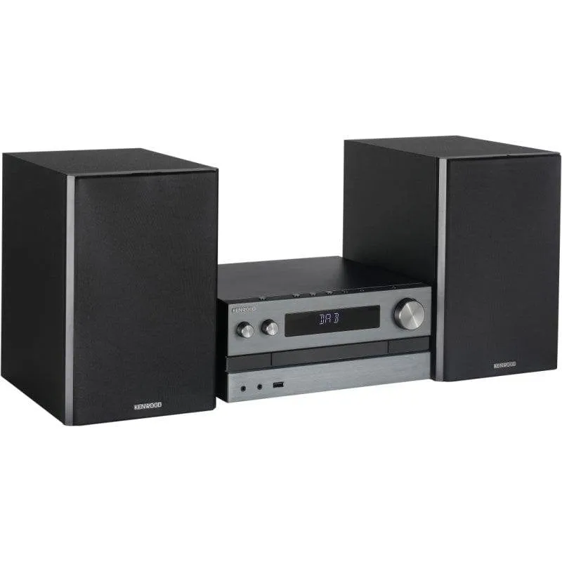Microcatena Kenwood M-918DAB-H 10W RMS Bluetooth USB DAB+ Argento