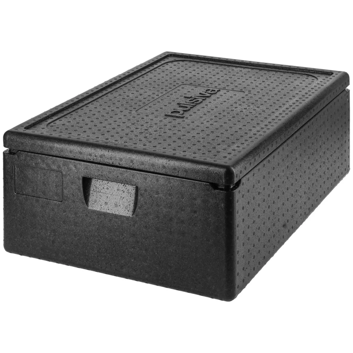 PULSIVA Contenitore isotermico Allround; 53000 ml, 68.5x48.5x26 cm (LxLxH); nero