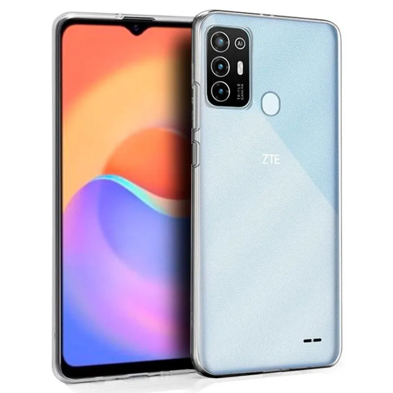 Fantastica custodia in silicone trasparente per ZTE Blade A52