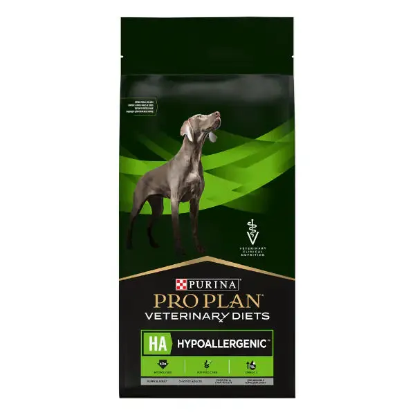 Purina Dog Pro Plan Veterinary Diets HA Hypoallergenic 7 kg - Crocchette monoproteiche cane