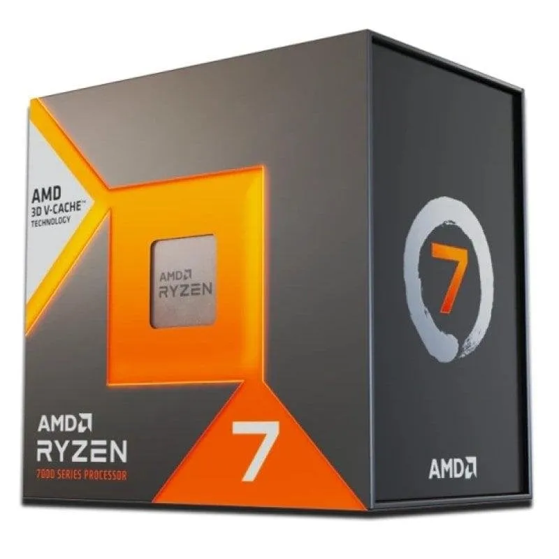 Processore AMD Ryzen 7 7800X3D 8 Nuclei 4,2 GHz 5,0 GHz Cache 96 MB PCIe 5.0