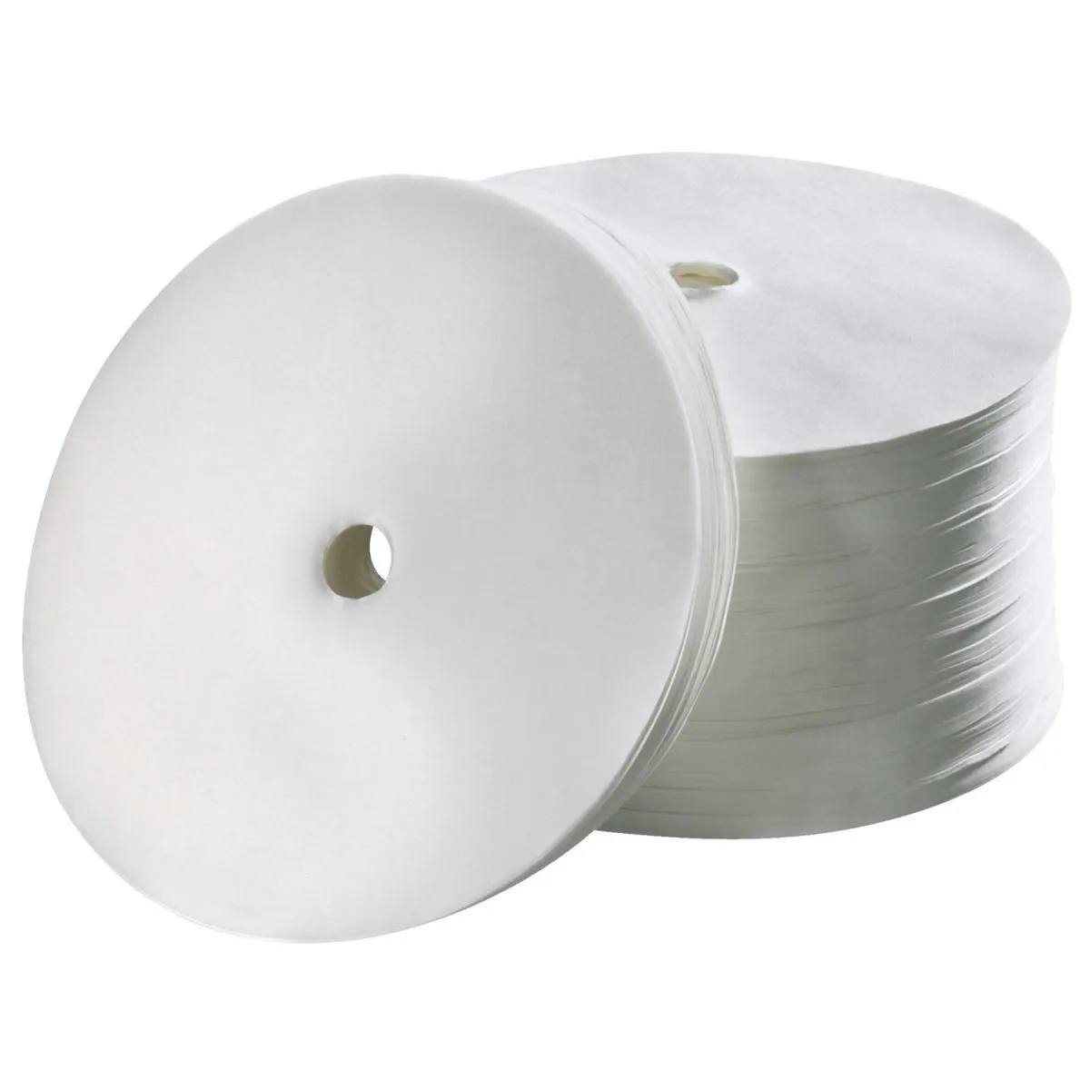 1000x Bartscher Filtri rotondi per macchina caffè; 0.01x24.5 cm (HxØ); bianco; 1000 pz. / Pacco