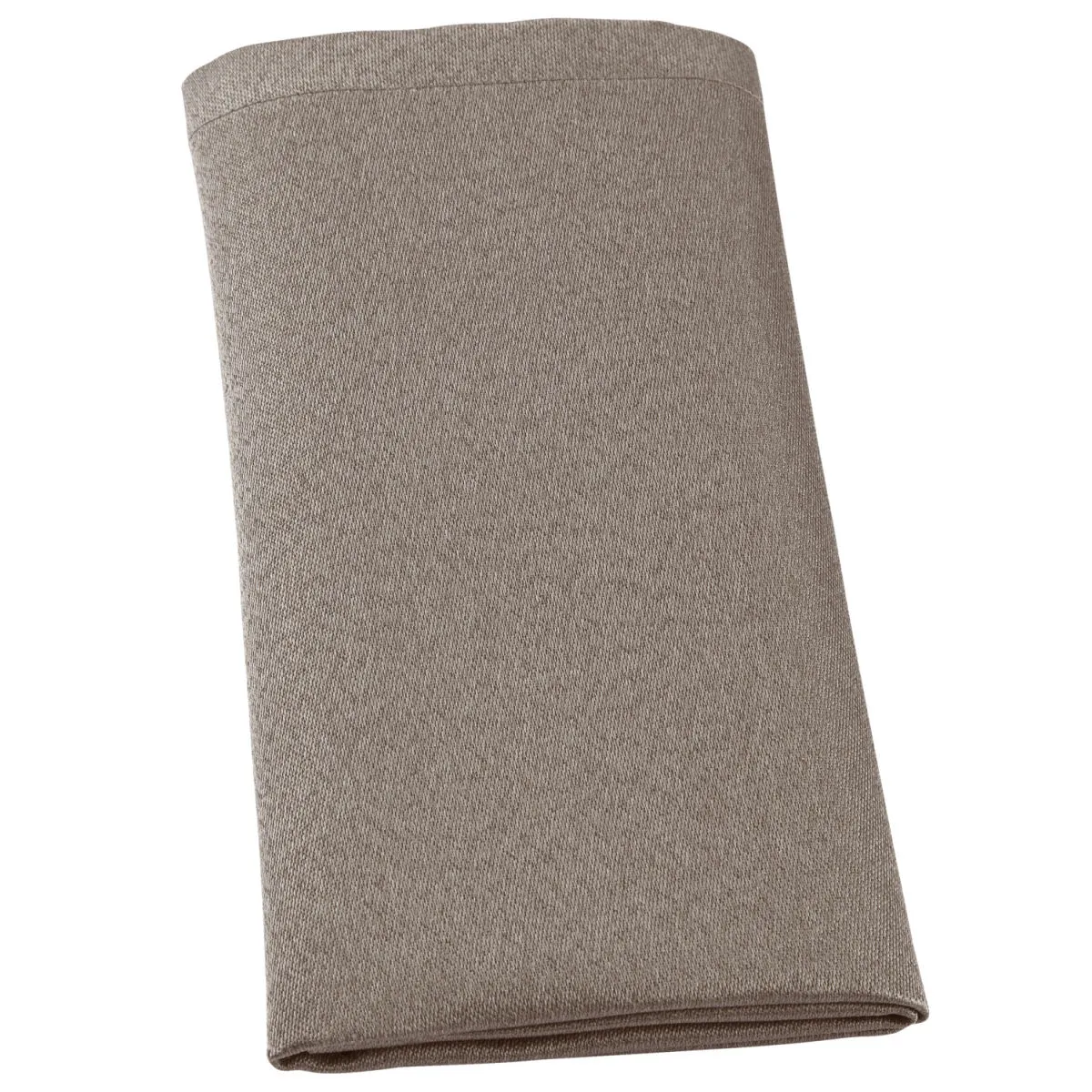 6x ERWIN M. Tovagliolo Ancona Satin; 50x50 cm (LxL); tortora; 6 pz. / Pacco