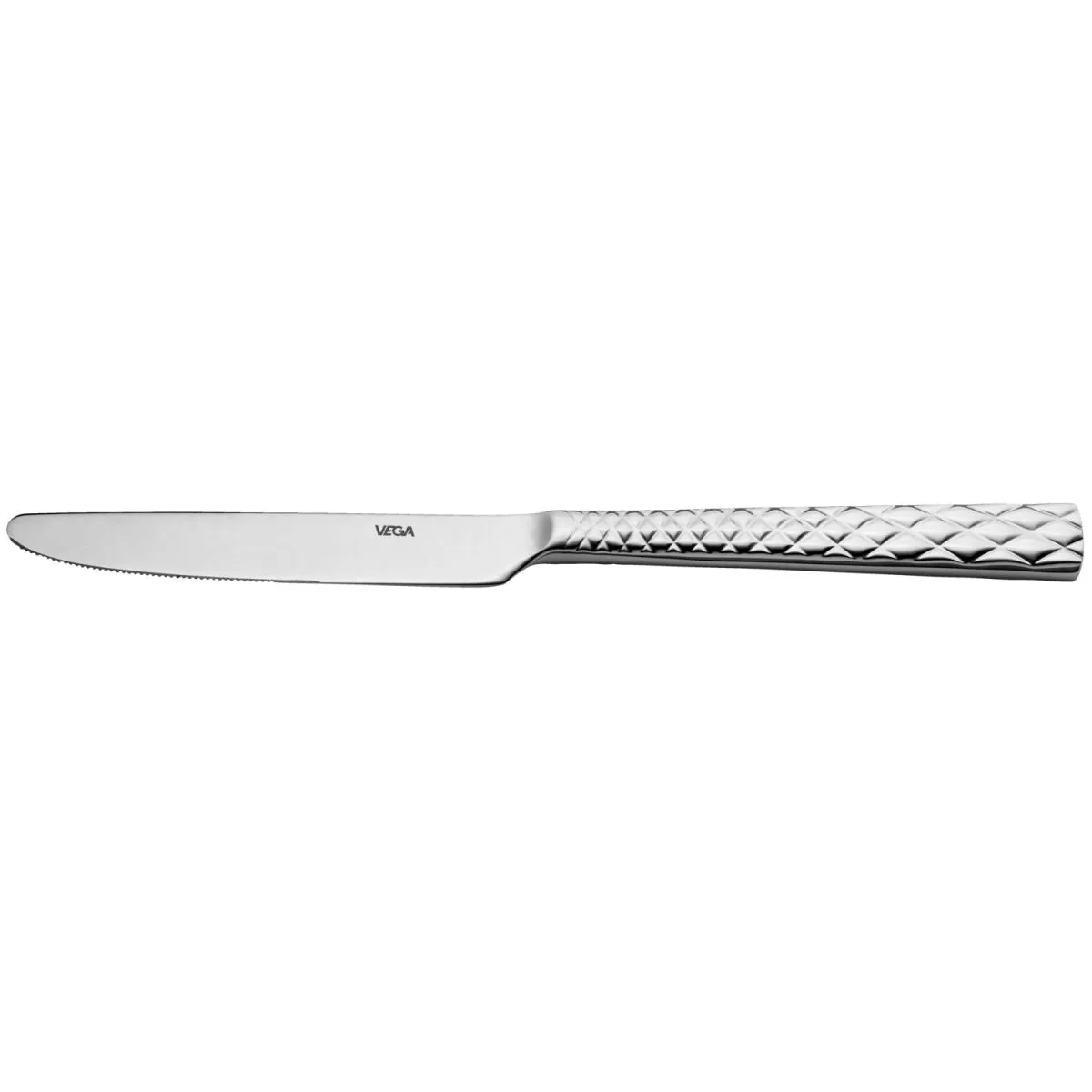 12x VEGA Coltello frutta Brilio; 21.2 cm (L); argento, manico argento; 12 pz. / Pacco
