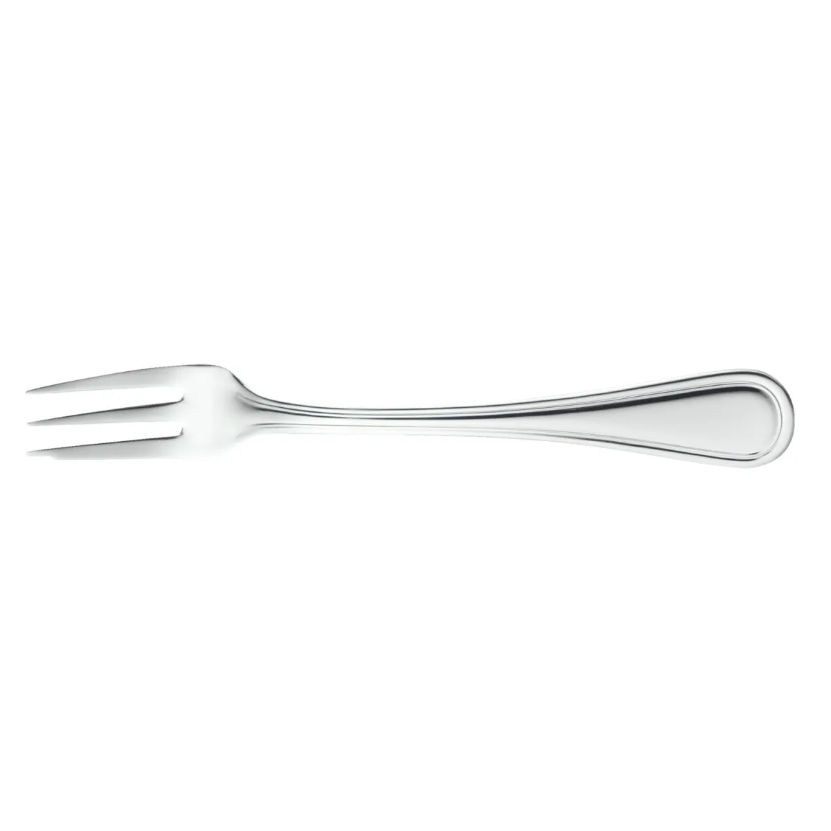 12x PULSIVA Forchetta torta San Martino II; 15.5 cm (L); argento, manico argento; 12 pz. / Pacco