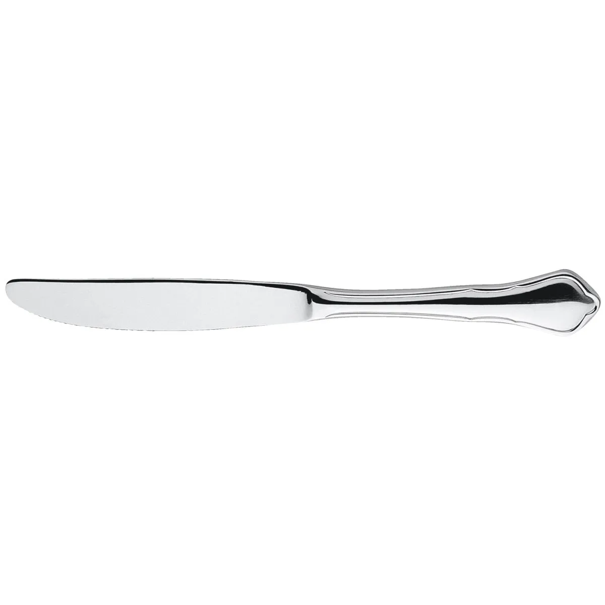 12x PULSIVA Coltello tavola Malaga II; 22.6 cm (L); argento, manico argento; 12 pz. / Pacco