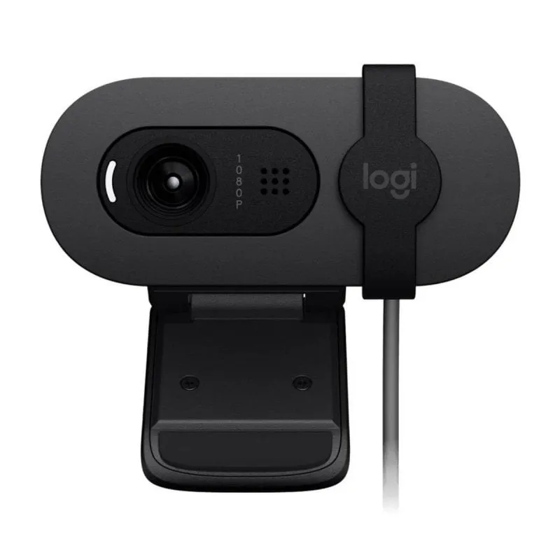 Webcam Logitech Brio 105 Full HD 1080p RightLight 2 Microfono omnidirezionale USB