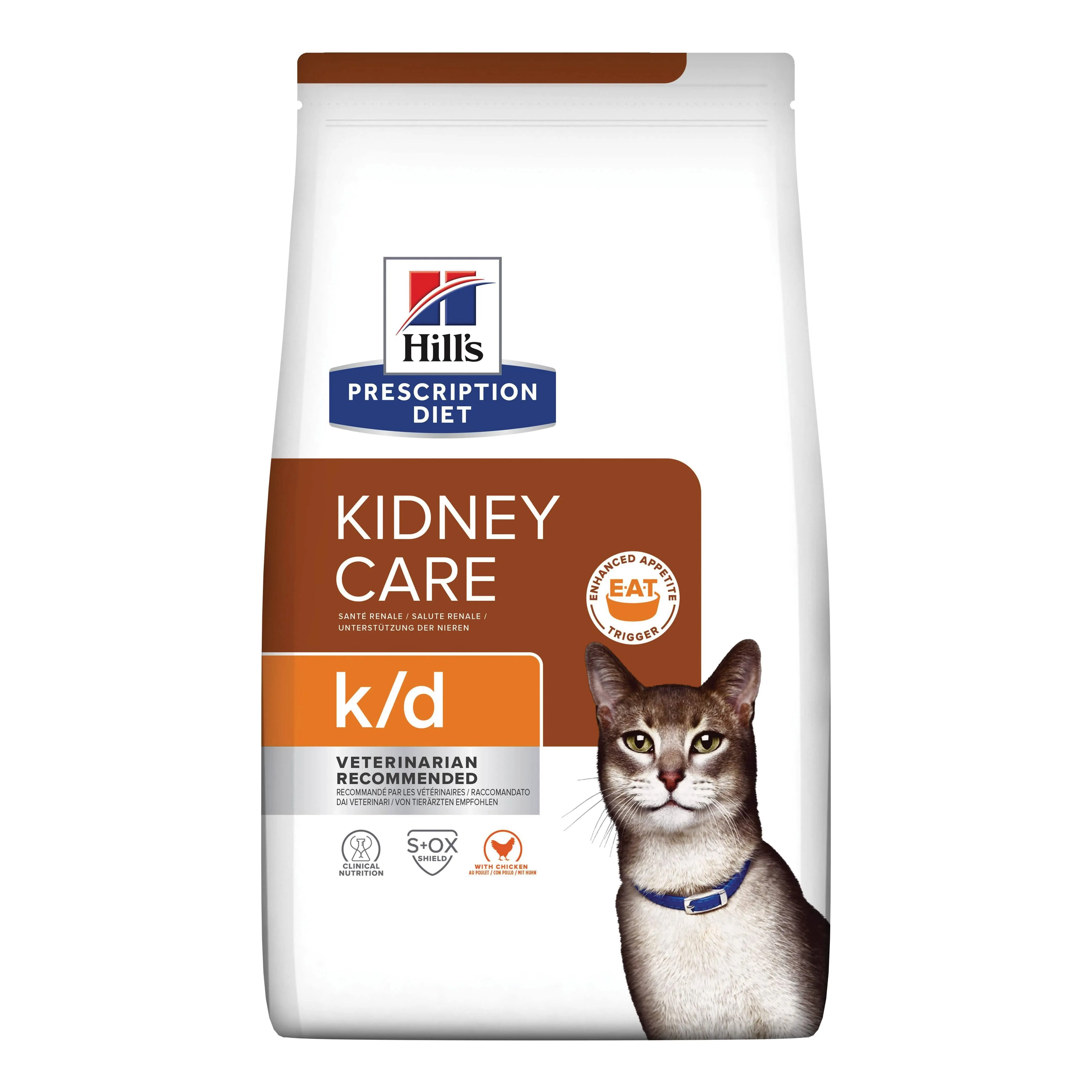 Prescription diet feline kidney care k/d chicken 1,5 kg