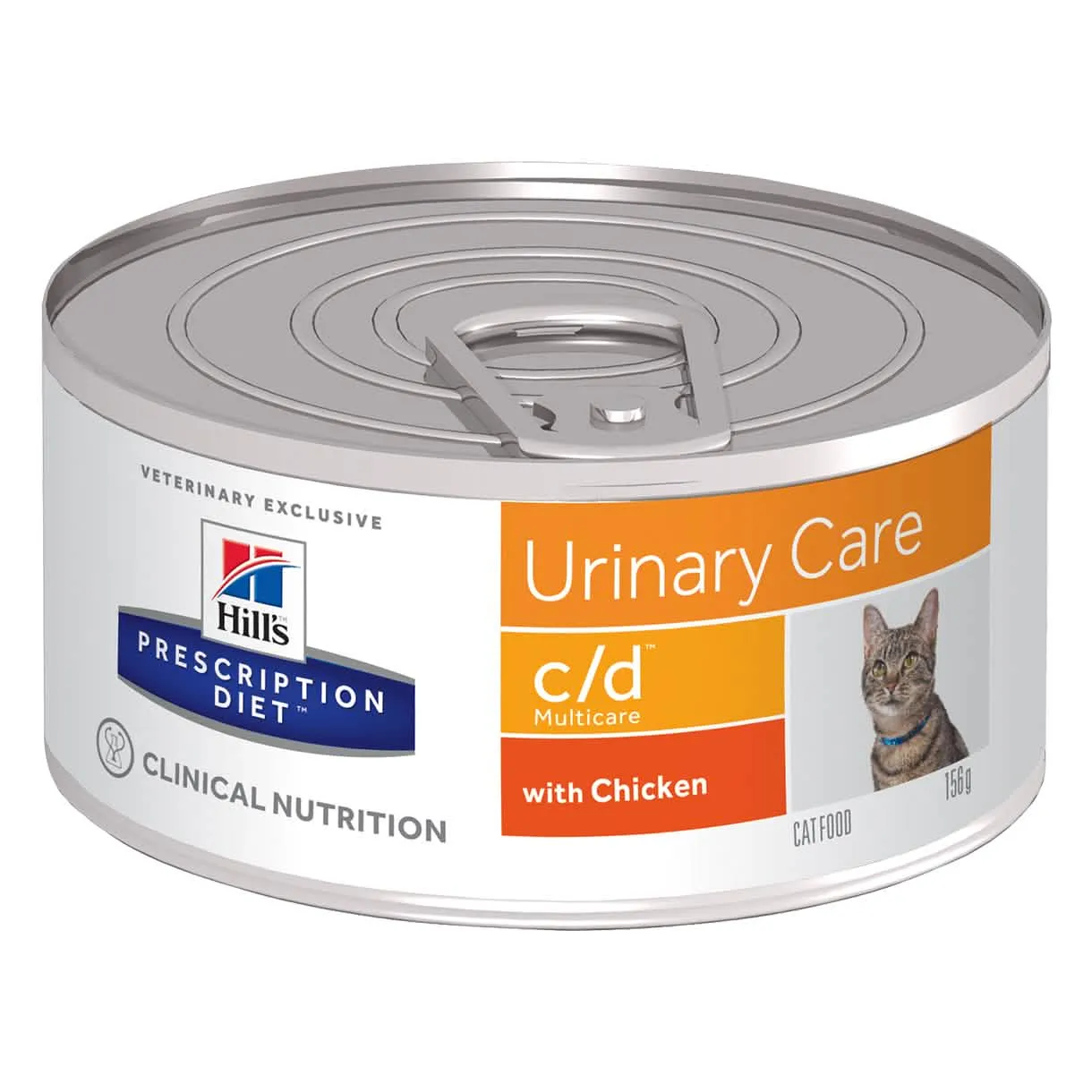 Prescription diet feline urinary care c/d multicare chicken&vegetables 156 g
