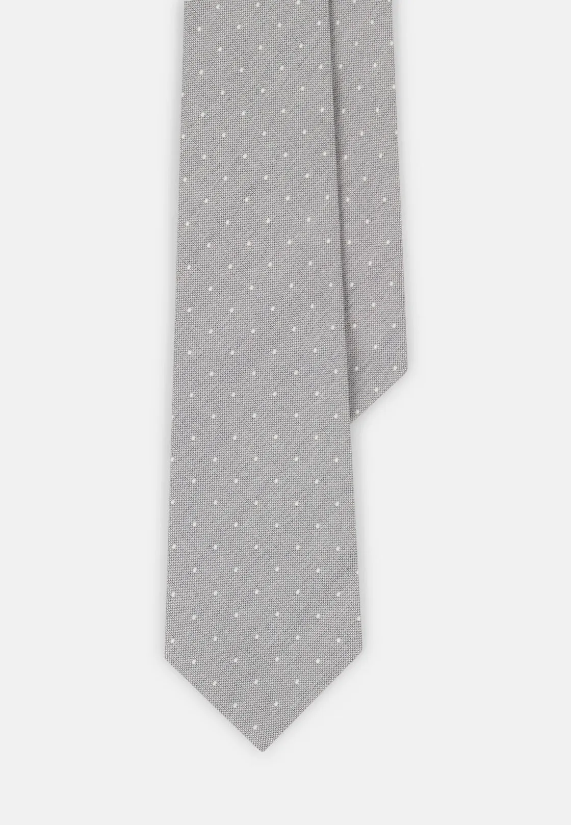 Boggi, Cravatta Cerimonia Jacquard Pois In Seta, Uomo,