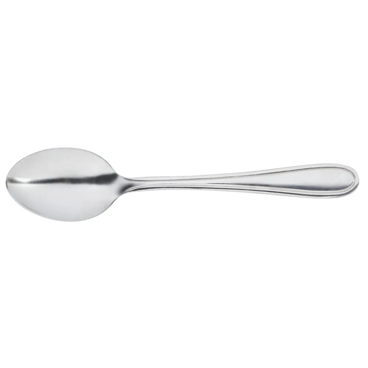 60x PULSIVA Cucchiaino tè Aachen; 13.4 cm (L); argento, manico argento; 60 pz. / Pacco