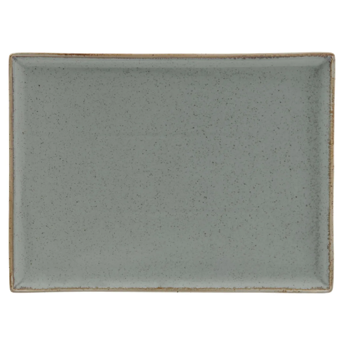6x VEGA Piatto da portata Sidina rettangolare; 27x21x2 cm (LxLxH); grigio; rettangolare; 6 pz. / Pacco