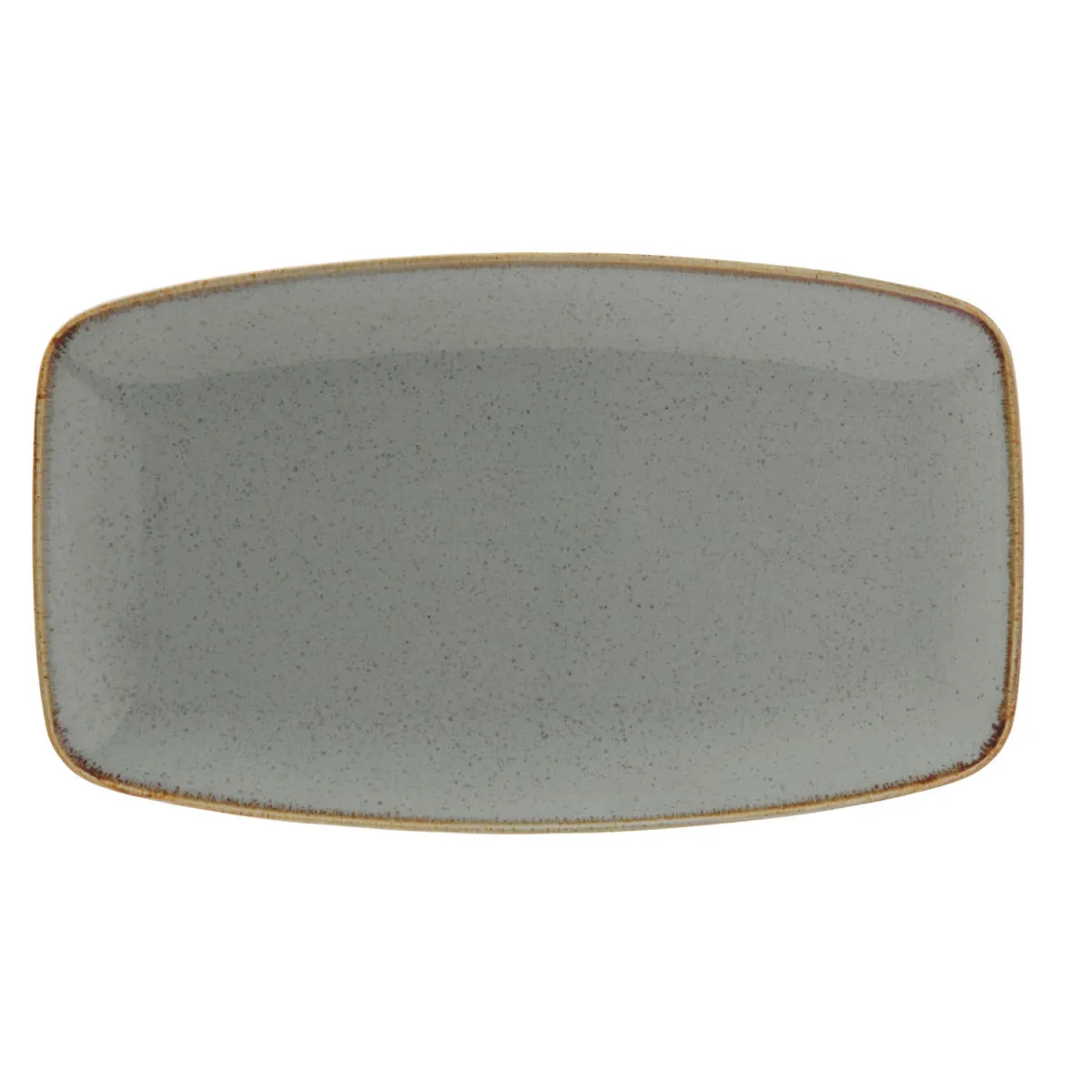 6x VEGA Piatto da portata Sidina rettangolare, angoli arrotondati; 31x18x2.5 cm (LxLxH); grigio; rettangolare; 6 pz. / Pacco