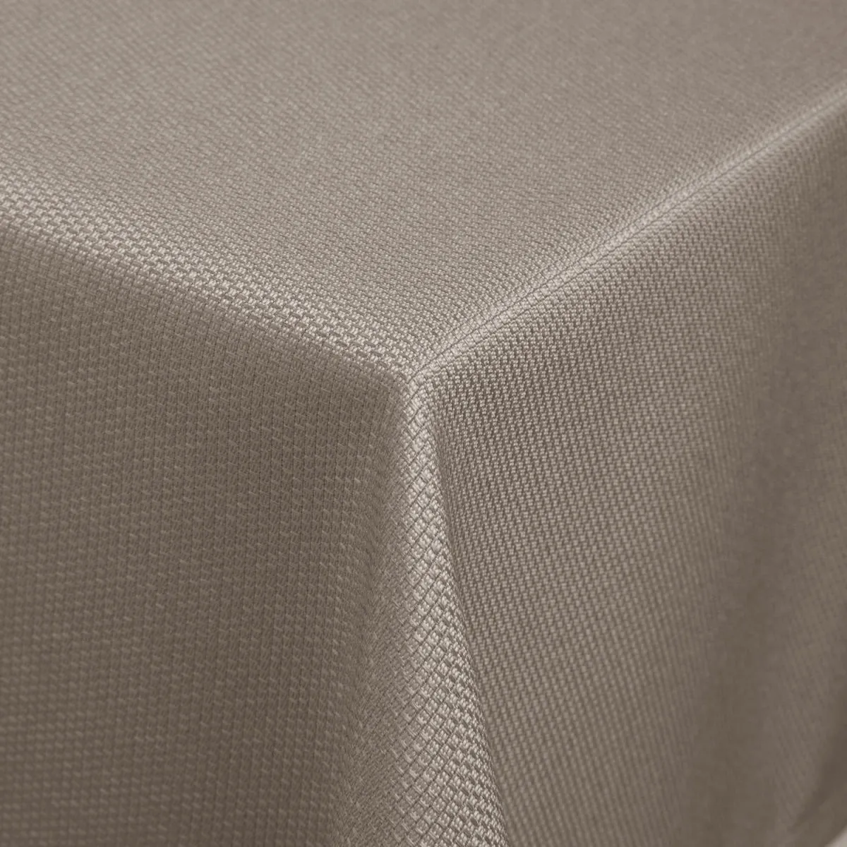 ERWIN M. Tovaglia Ancona Jacquard; 130x130 cm (LxL); tortora; quadrata