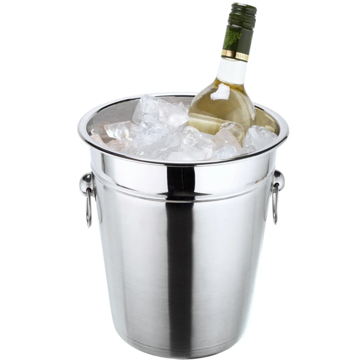 PULSIVA Secchiello ghiaccio Suaglass; 1560 ml, 21.5x21 cm (ØxH); argento