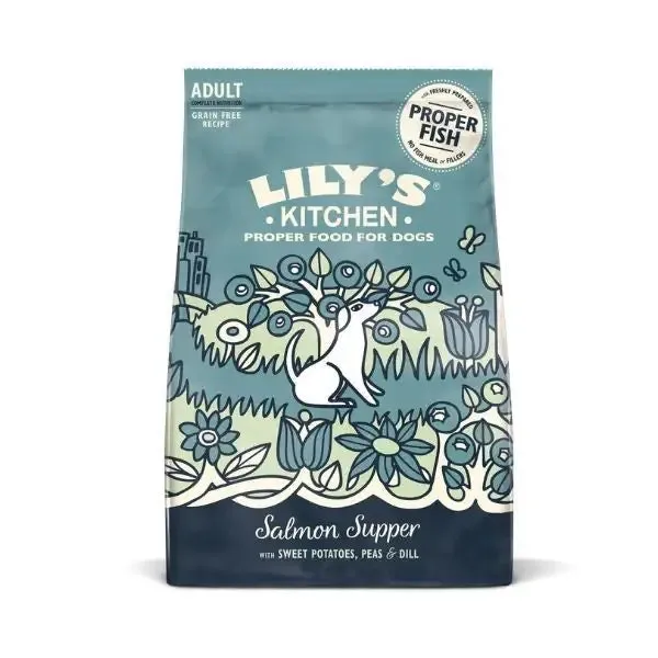 Lily's Kitchen Adult Salmon Supper 7 kg - Croccantini per cani