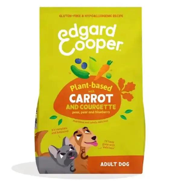 Edgard & Cooper Adult Medium/Large Carote e Zucchine Crispy 7 kg - Croccantini per cani