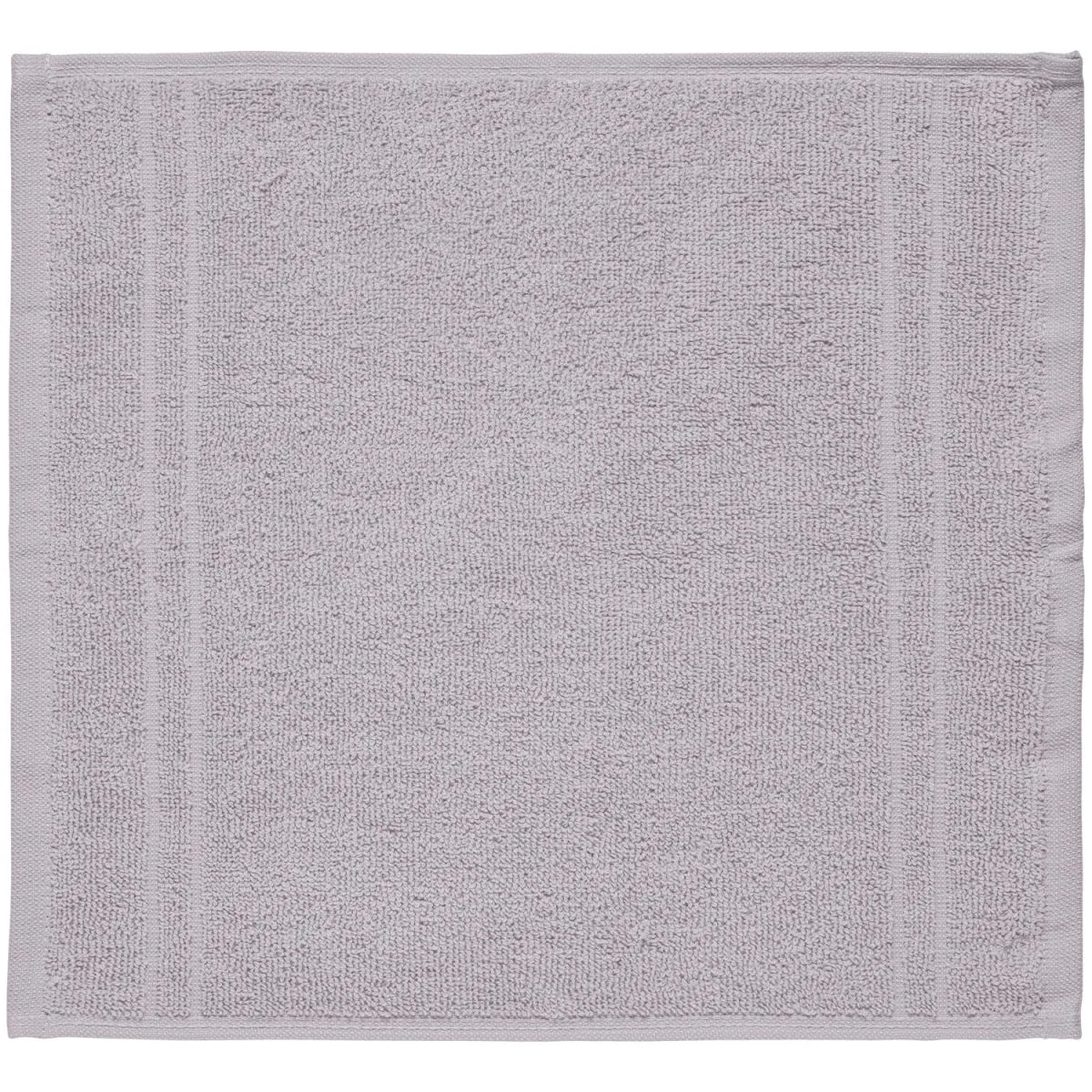 10x ERWIN M. Asciugamano bidet Dina; 30x30 cm (LxL); grigio chiaro; 10 pz. / Pacco